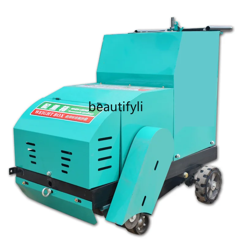 ElectricPavement Road Marking Machine Concrete Floor Embossing Machine Self-Walking Engraving and Seam Cutting All-inOne Machine