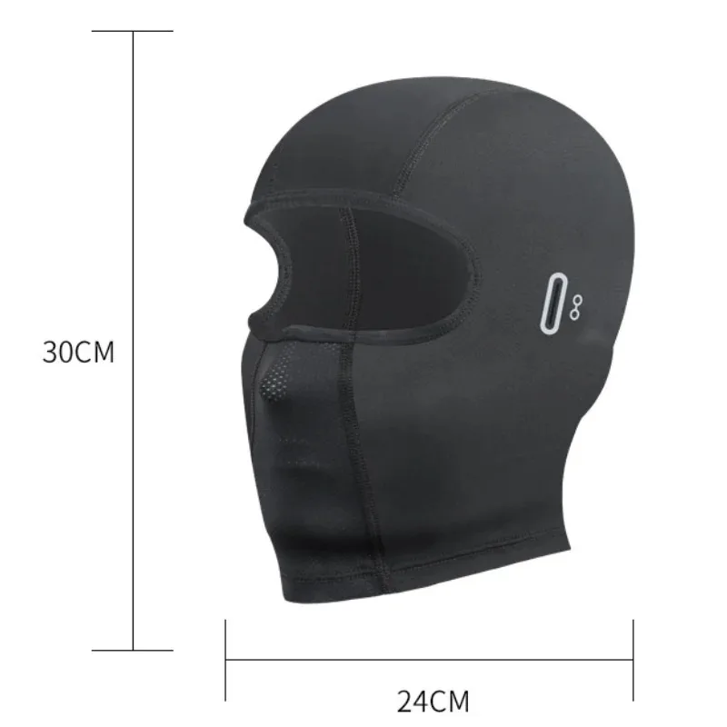 Summer Balaclava Cycling Face Mask Motorcycle Helmet Liner Bike Riding Headgear Breathable Windproof Anti-dust Sports Headwear