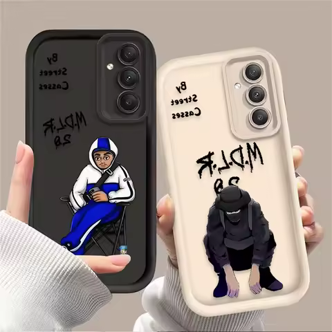 Rapper Art MDLR M-Morad Case For Samsung Galaxy A52 A05 A05S A54 A34 A24 A14 A53 A33 A23 A13 A52S A32 A22 A12 A71 A51 A31 A50