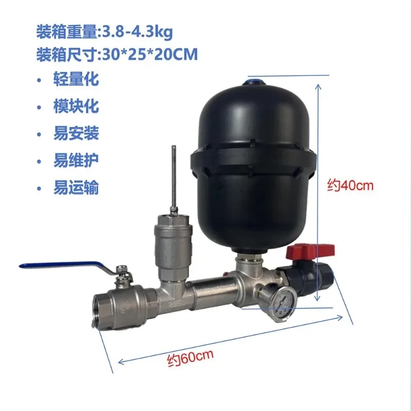 1-inch stainless steel g-un type water hammer pu-mp kit Hydraulic R-am