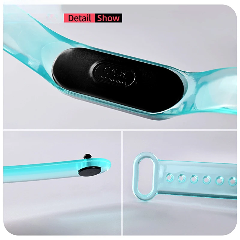 Reloj electrónico LED transparente para mujer, moderno y Simple, deportivo al aire libre, resistente al agua, para estudiantes, nuevo