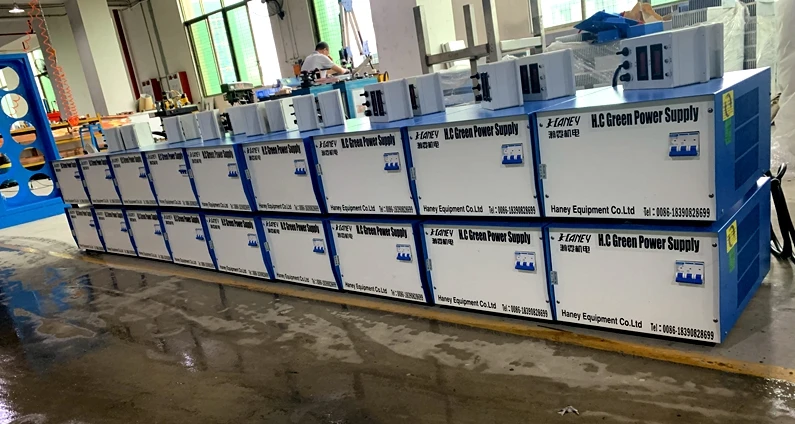 Equipamento de anodização direto da fábrica TLF retificador de anodização dura de corrente constante 70v 2000a