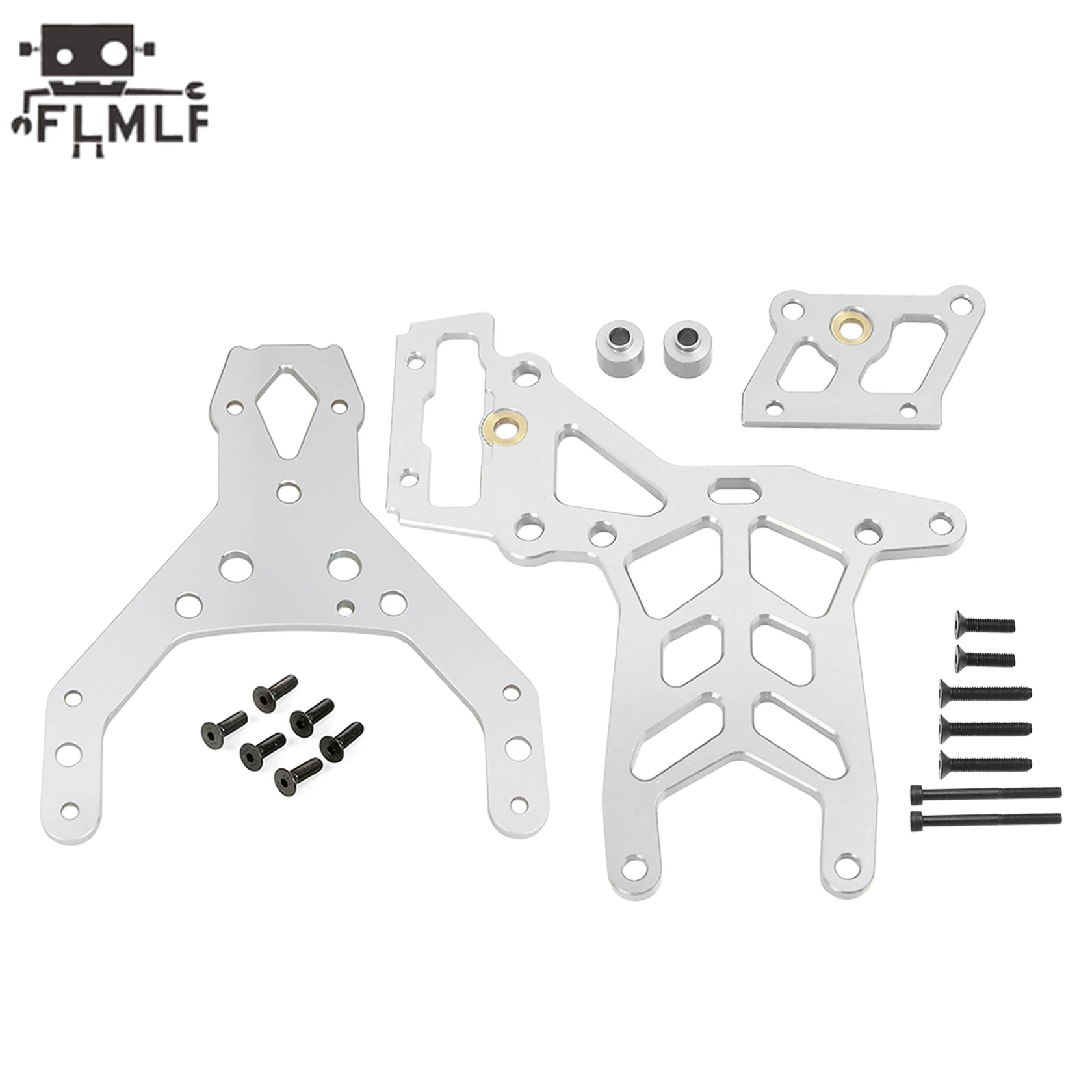 Rc 자동차 가스 CNC 알루미늄 두꺼운 전면 또는 후면 상단 연결 플레이트 키트, 1/5 HPI ROFUN ROVAN KM BAJA 5B 5T 5SC 트럭 부품용