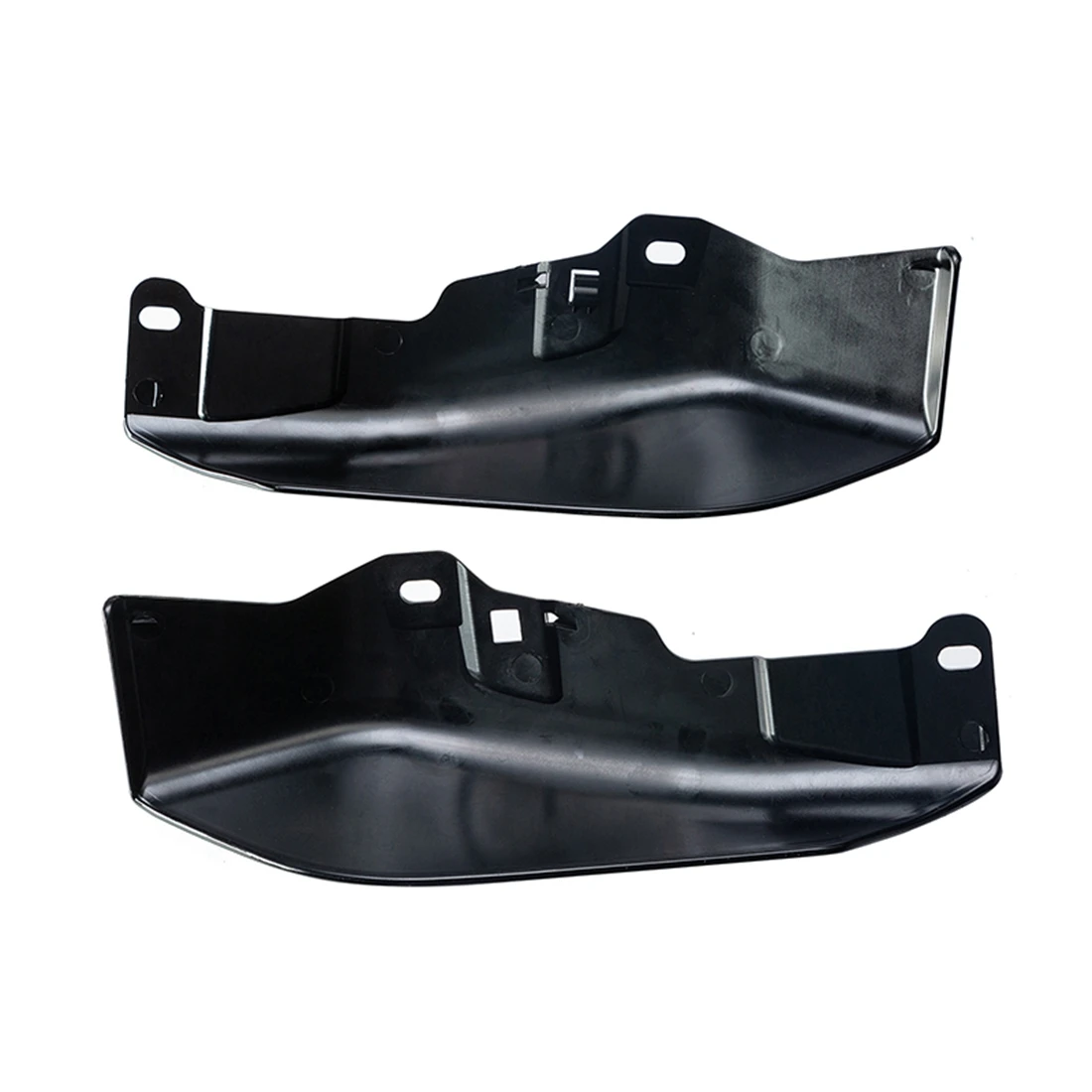 A65P-Motorcycle Gloss Black Mid-Frame Air Deflector Heat Shield For Touring Electra Glide Street Road Glide 2009-2016