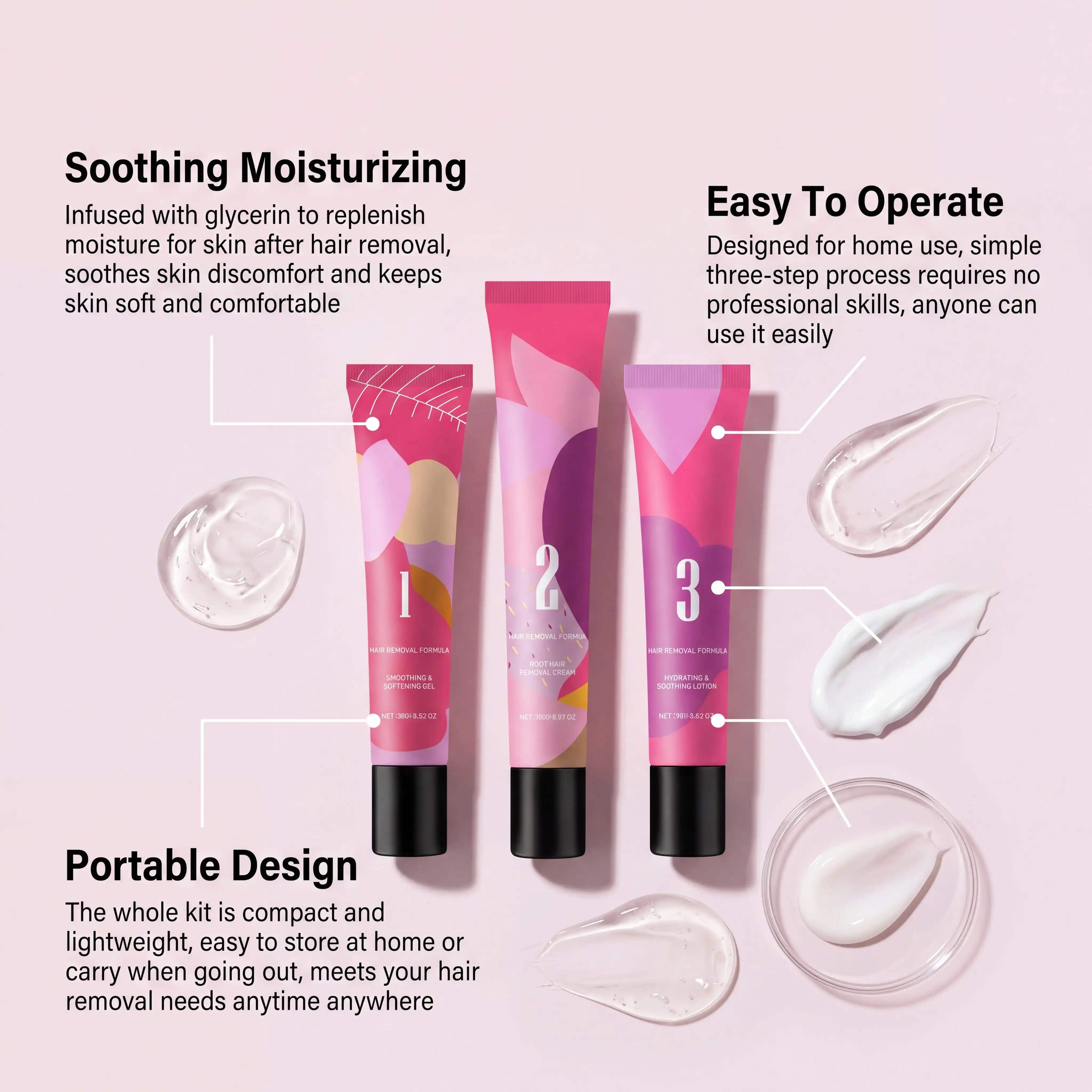 3 Step Face Hair Removal Kit H - Hair Care Step review and price