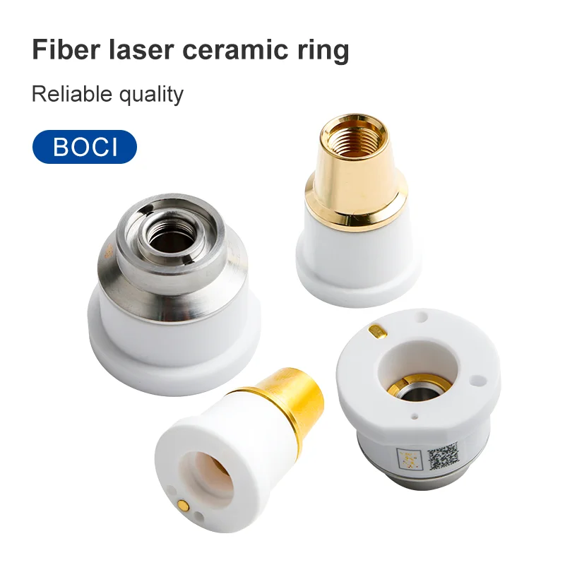 

BOCI fiber laser nozzle ceramic holder high temperature and corrosion resistant ceramic ring for fiber laser equipment