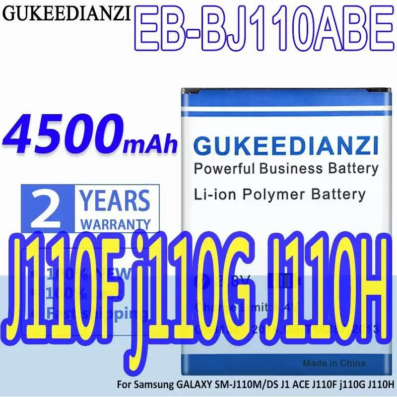 

EB-BJ110ABE для Samsung Galaxy J1 Ace J110F J110g J110H SM-J110M DS 4500 мАч экологически чистый аккумулятор для мобильного телефона