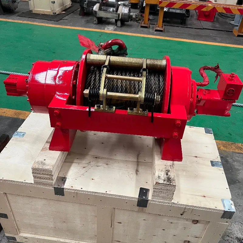High Load Hydraulic Pulling Recovery Winch 20–30 Ton / 35000–45000Lbs, Compatible with Flatbed Trailers, Tow Trucks & Heavy Duty