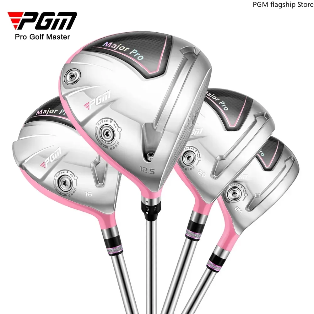 

PGM Golf Club Women's High Rebound Lightweight Carbon Fiber Titanium Driver No.1 Adjustable Loft MG048