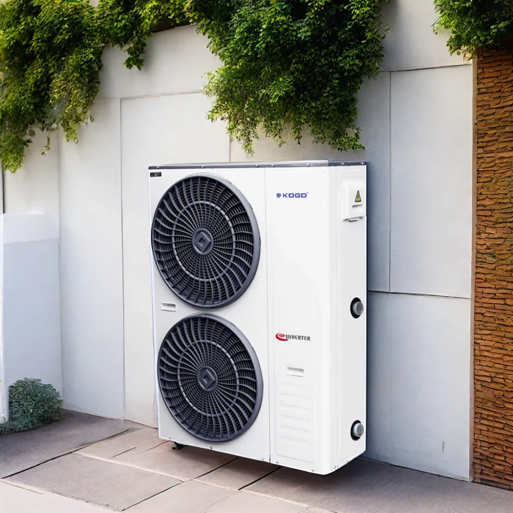 Polonia Alemania profesional chino calefacción y refrigeración doméstica mejor 8kw evi r32 monobloque fabricación de bombas de calor en China