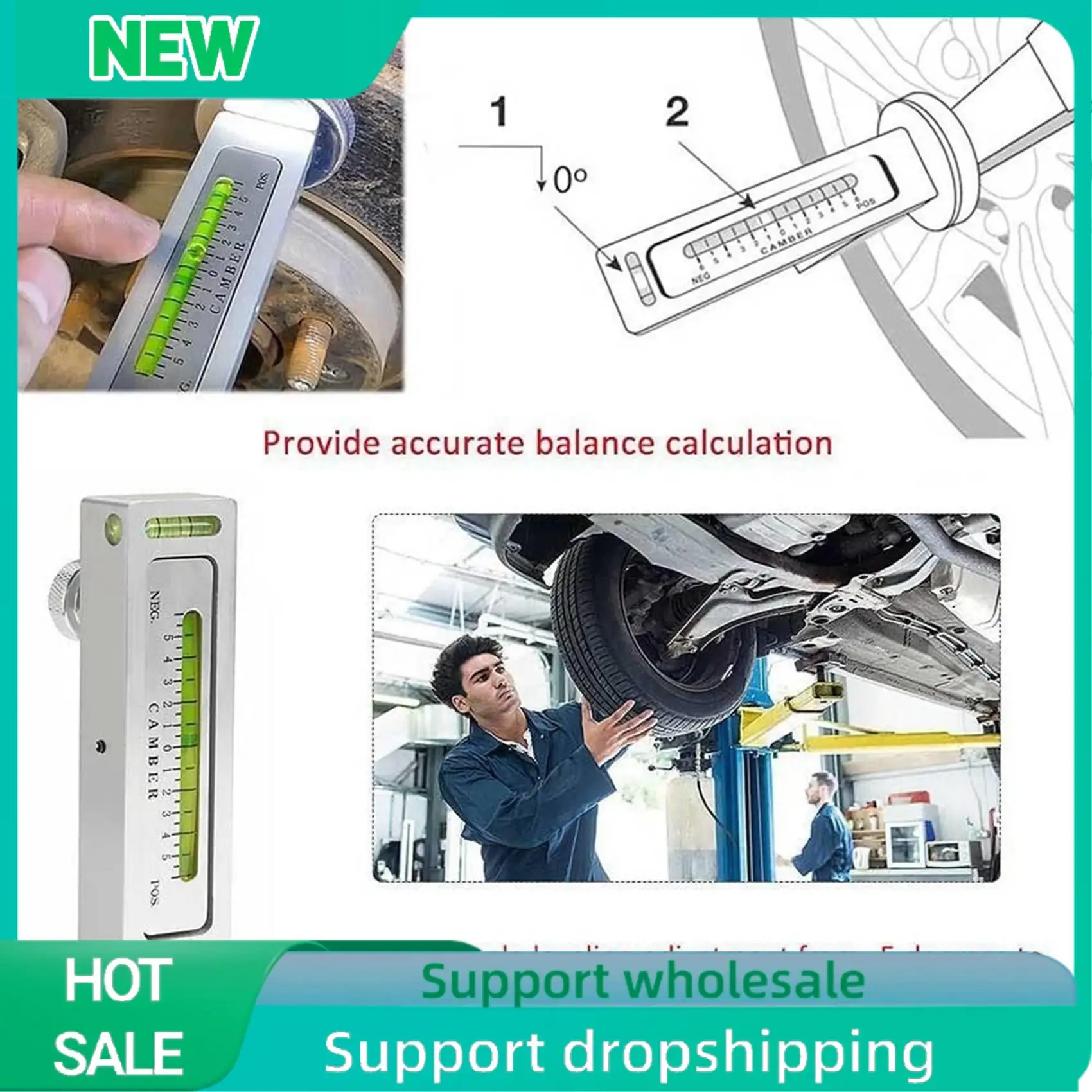 

A04E-Автомобильные универсальные четырехколесные выравнивающие уровень магнитной силы, средства для коррекции внешнего наклона шины