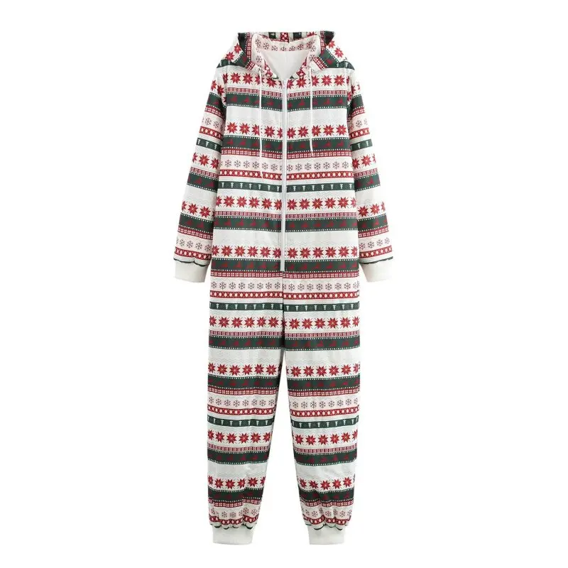 

Женский классический свободный комбинезон с рождественским принтом, пижама, домашняя одежда, удобная повседневная одежда для дома