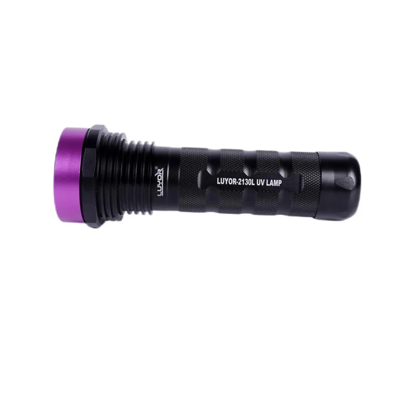 2130L Black Light with 3 High-power 365nm UVA LEDs Black Light Flashlight