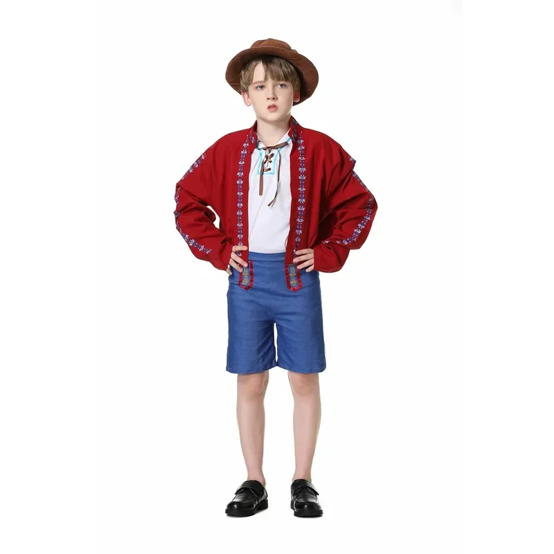 Traje de Carnaval de Oktoberfest bávaro alemán, traje tradicional de estilo nacional para hombres y mujeres, ropa de Festival auténtica