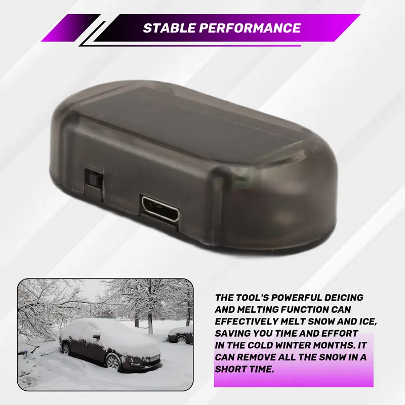 ديسر 3 قطعة مكشطة ثلج الثلج الكهربائية USB قابلة للشحن سيارة أداة إزالة الصواميل الزجاج مزيل الثلج ومكشطة السيارة