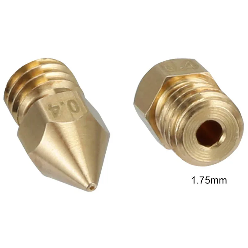 Y06A 30 Pcs 3D Printer Extruder Nozzle-MK8 0.4 mm Nozzle for 3 Anet A8 MK8 -10 -10S S4 S5 3Pro 5