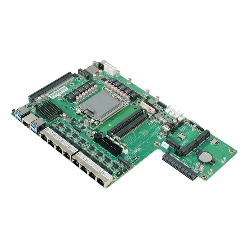 Imagem -04 - Placa-mãe de Rede Ikuaios para Roteador Servidor Firewall Suporte Ethernet 8lan 2.5g Cpu Lga1700 Tamanho 287 mm x 190 mm Bkhd B760np 8l2s