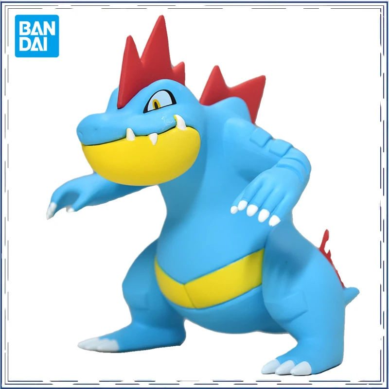 

BANDAI Anime Pokemon Dragonite Lance Snorlax Red Sabrina Kadabra Christmas Gifts or Collection Genuine Action Figure Model Toys