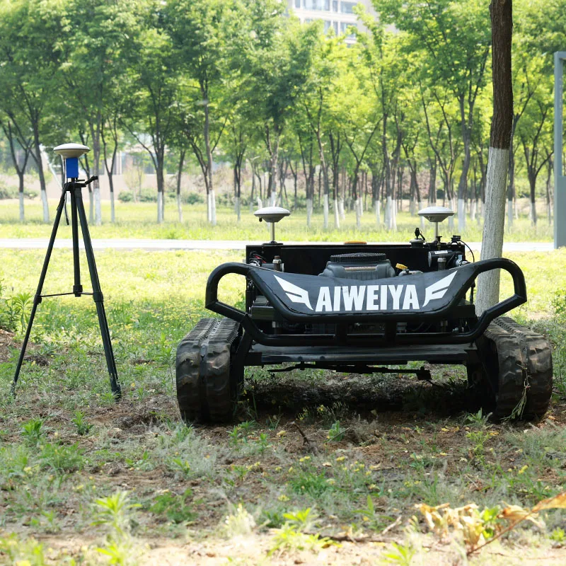

Customized High-Power RC Lawn Mower Multi-Function Trimmer Weeder for Agricultural Forestry Use Remote Control Garden Care Equip