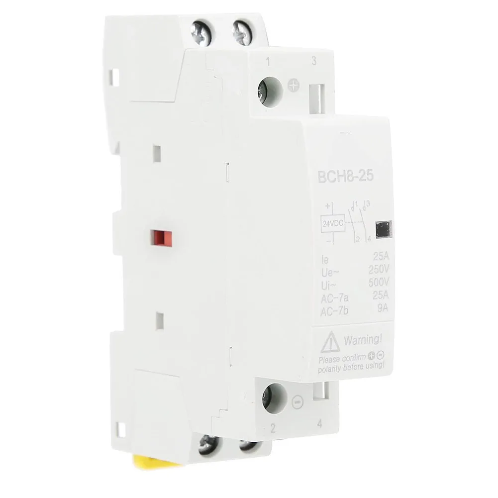 

25A DC Contactor 24V DC Contactor Installed In Distribution Box Space Saving Ultra-quiet Operation High Quality Material