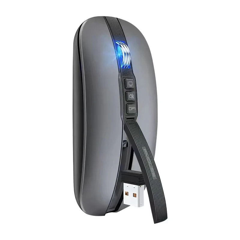 

A30R-Wireless Bluetooth Mouse 2.4G Wireless Office Mouse Tablet PC Notebook Dual Mode USB Charging Mouse For Laptop