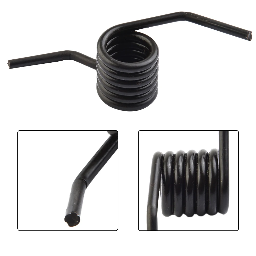 Fits 3 Ton Floor Torsion Spring Torsion Spring Hydraulic Spring Torsion Handle Return Spring 1pcs Black Brand New