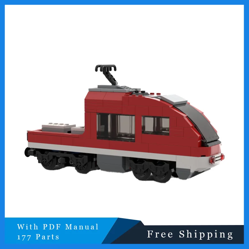 177 pçs série de veículos de engenharia tecnologia de carro motor vermelho bloco de construção modular modelo crianças diy montagem brinquedo aniversário