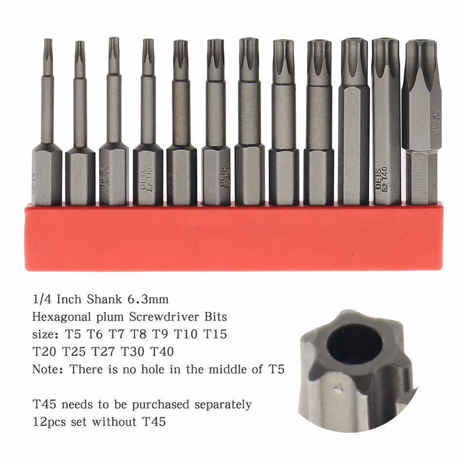 1/4 Inch Shank 6.3M…