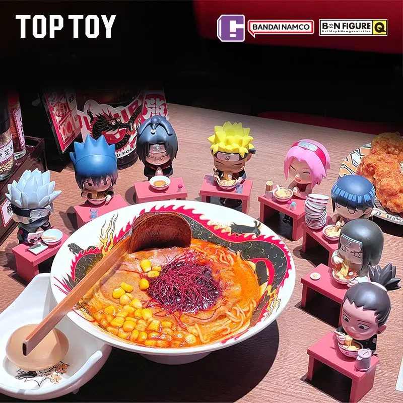 

Naruto Ramen Lamian Noodles Series Blind Box Toy Bnfigure Q Shippuden Ramen Theme Figurine Dolls Model Desktop Decoration Gift