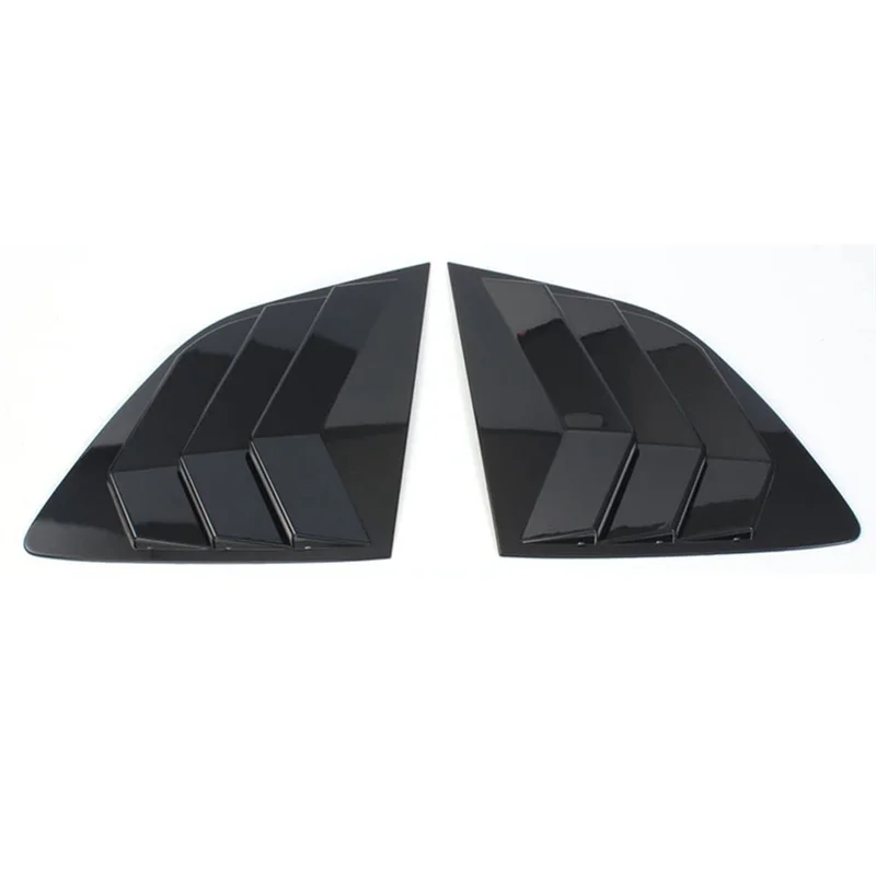 For Honda CRV 2023 Side Window Louvers Window Scoop Cover Trim Accessories (Black)