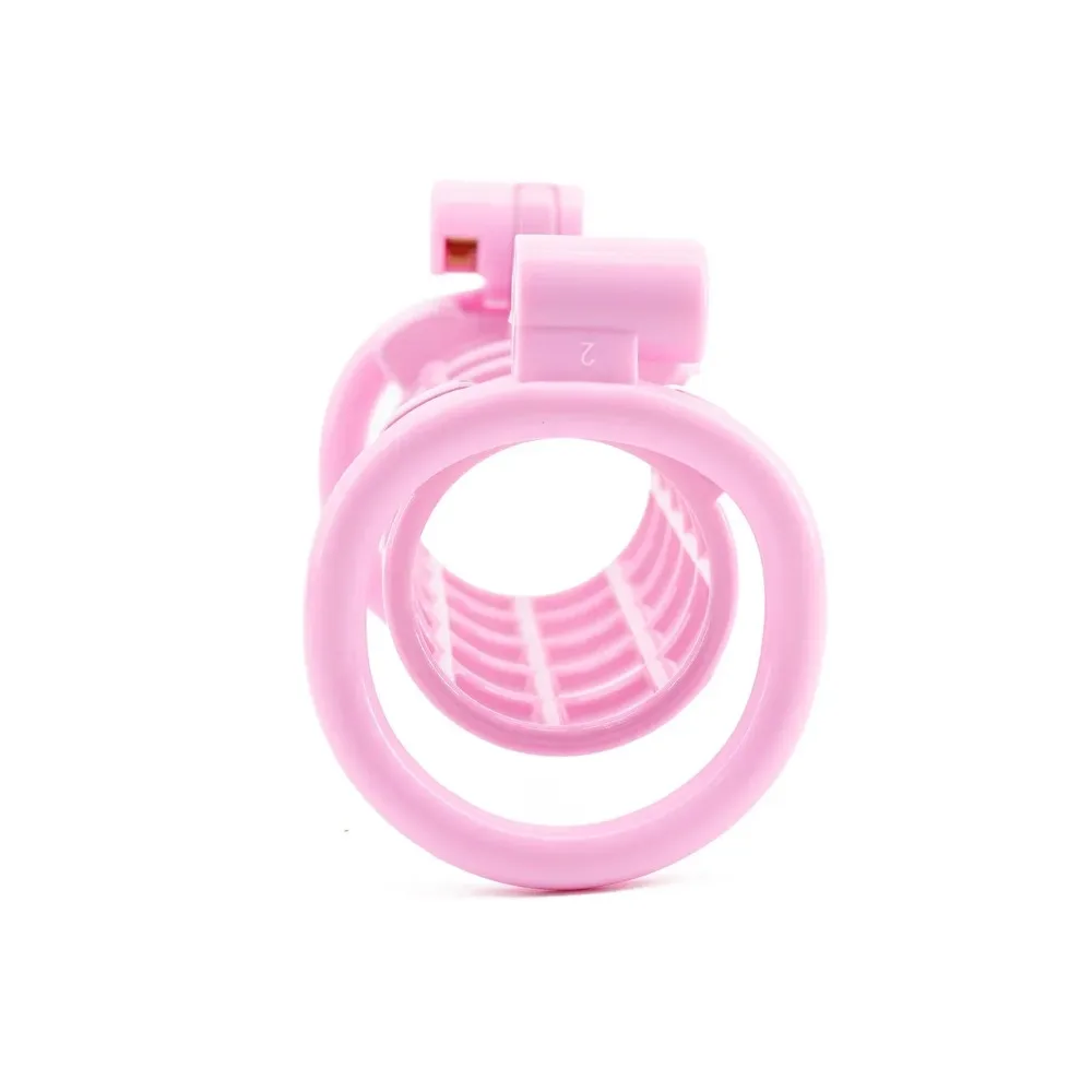 مثلي الجنس برأسين العفة قفص ممارسة الامتناع عن ممارسة الجنس قفص القضيب سيسي مع 8 حجم حلقات القضيب BDSM الغش برهان الجنس لعب للرجال