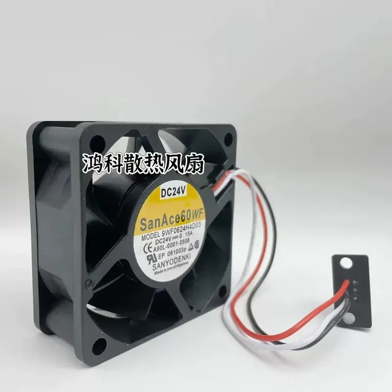 for 9WF0624H4D03 24V 0.15A Original Sanyo Fan for A90L-0001-0508 Fanuc System Cooling Fan