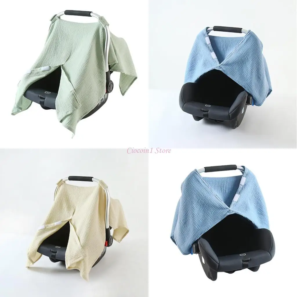 

Y1UB Solid Landscape Pram Basket Cover Strollers Windshield Sleeve Carrying Basket Protector Case Guard for Baby Infants