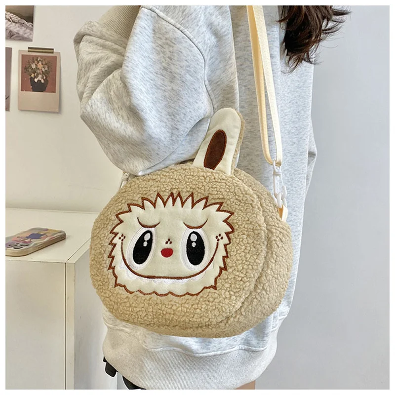 Kawaii Labubu Messenger Bag Girls Shoulder Bag Itabag Labubu Costume Accessories Labbubu Zimomo Bags Itabag Children Gifts 2025