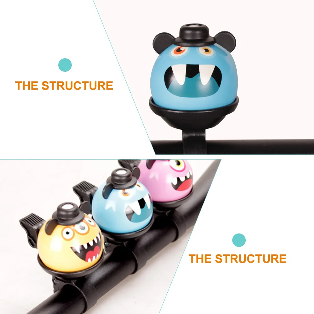 

Lovely Bike Bell Strong Anti Aging Design Loud Clear Sound for Mountain Bike Handlebar Cycling Bell