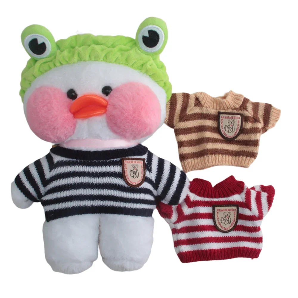 Plush Doll Clothes Headband Bag Glasses Outfit For Plush Toys Kids Gifts Doll Accessories For Kawaii 30cm LaLafanfan Ducks