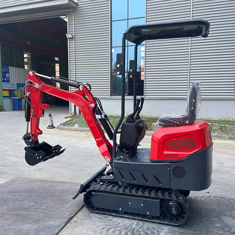 حفارة هيدروليكية صغيرة 1 طن: حفار مدمج مثالي لمهام الحدائق والمناظر الطبيعية