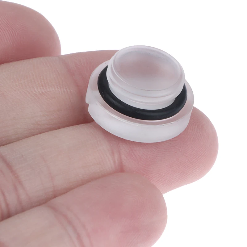 2Pcs Frosted G1/4 Water Plug Matte Acrylic Water Stop Lock Seal Button Hand Twisting Water Cooling Fitting Mod Torque