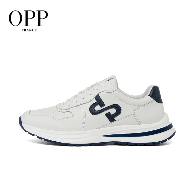 OPP Original New Sneakers High-end 574 Genuine Leather Sports Shoes Balance Fashion Zapatillas Hombre Luxury Design Men