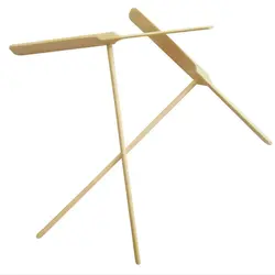 10Pcs for Children Gift Wooden for Kids Boy Girl Bamboo Dragonfly Flying Toys Accessories Flying Fairy Toy Hand Rub Propeller