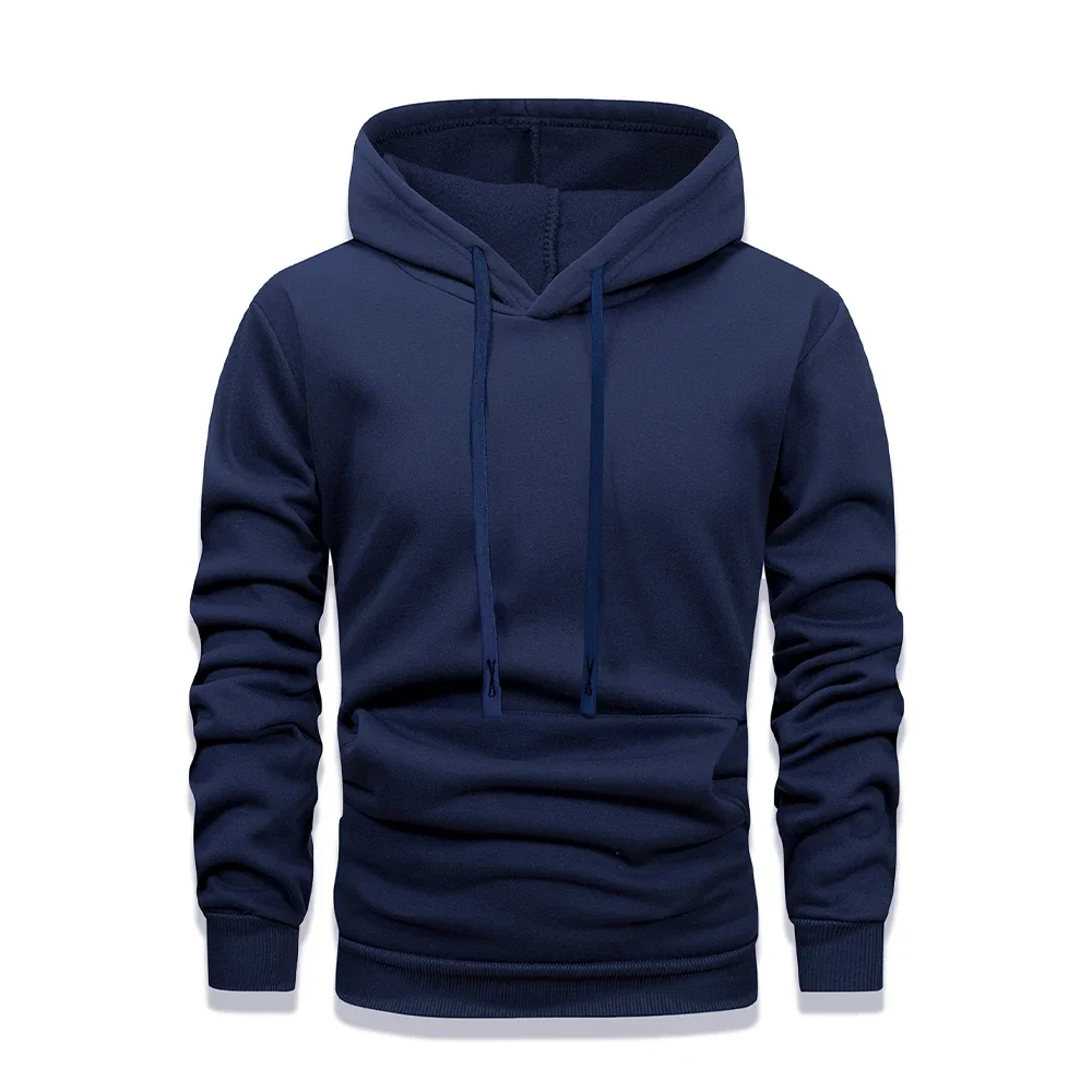 Herren Fleece Pullover Hoodies Unisex Herbst Winter Kapuzenpullover Oberbekleidung Mode Lässig Hoodie für Männer Männliche Kleidung Mantel – Detail 7