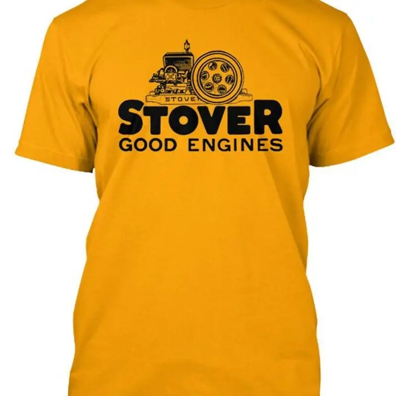 

Футболка Stover K Hit And Miss Gas Farm Engine Good Engines, сделанная в США, S 5XL