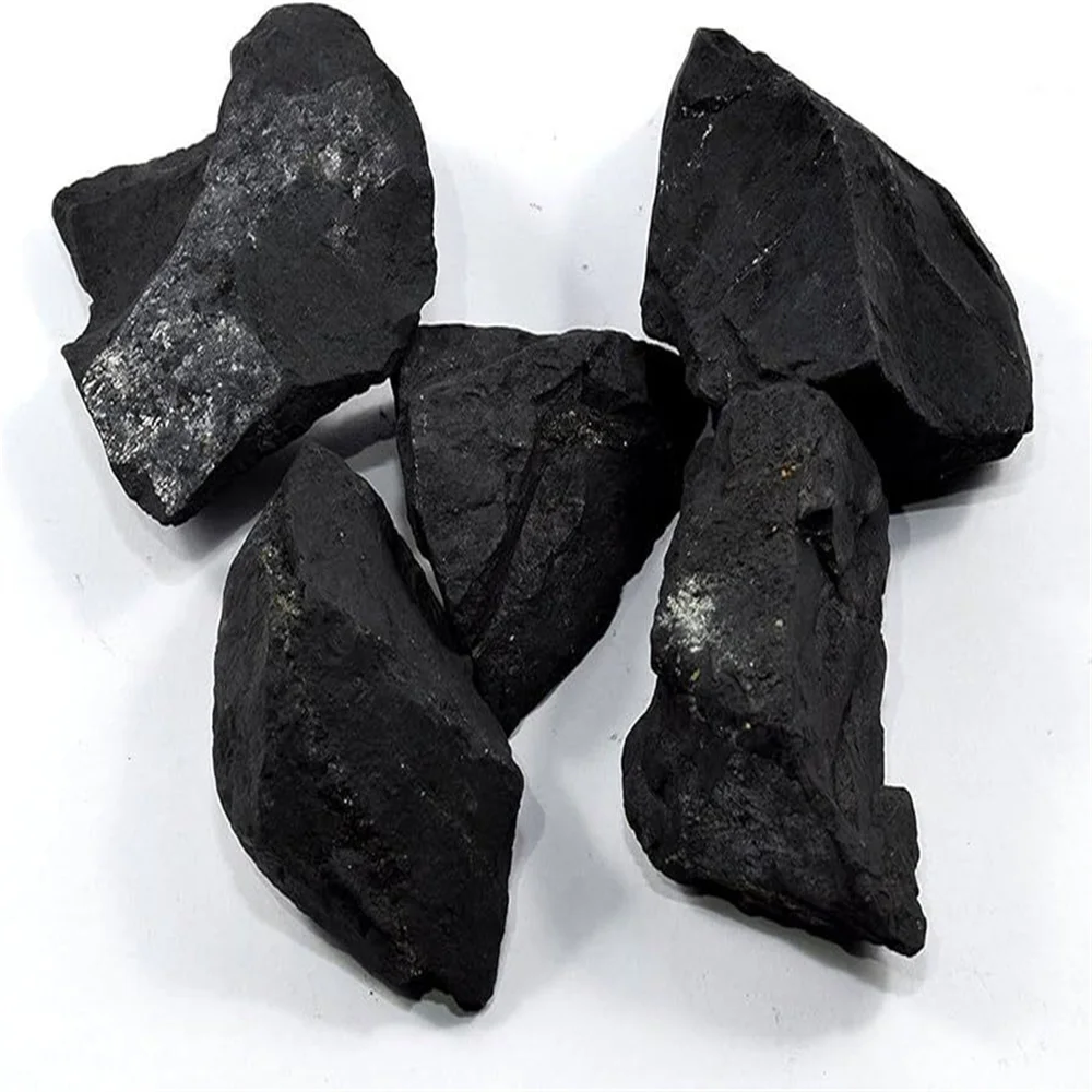 

Crystal Shungite Natural Raw Stone Healing Crystals Protection Ore Bulk Wicca Spiritual Reiki Gravel Root Chakra Stones Water Cl