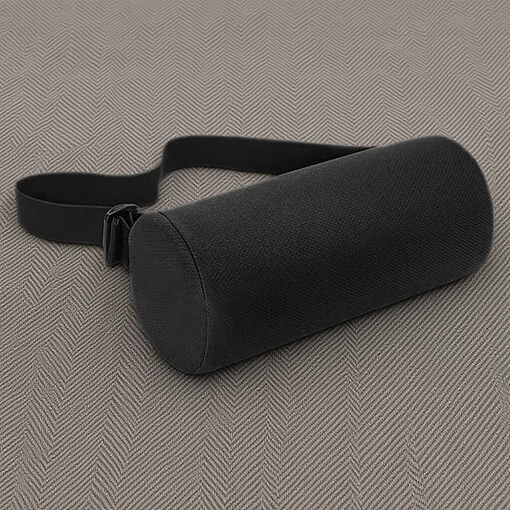 

Lumbar Roll Pillow Breathable 3D Cotton Mesh Lumbar Support Pillow for Office Chair Car Seat Pain Relief Back Rest Office Chair