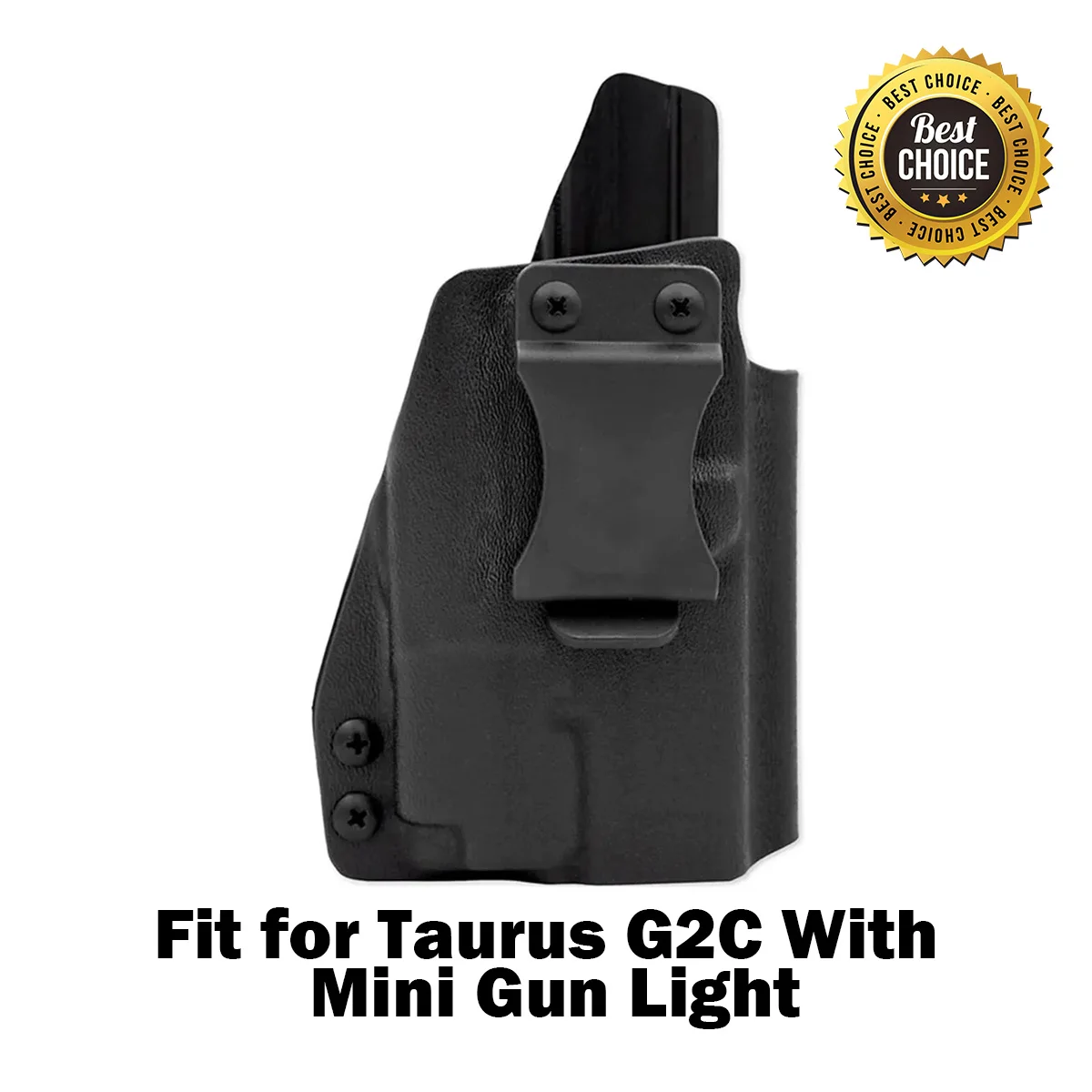 Seria Mini Gun Light z kaburą Kydex IWB Pasuje do kabury pistoletowej G2c G2 G2s Pas wewnętrzny Ukryta kabura Kydex dla prawej ręki