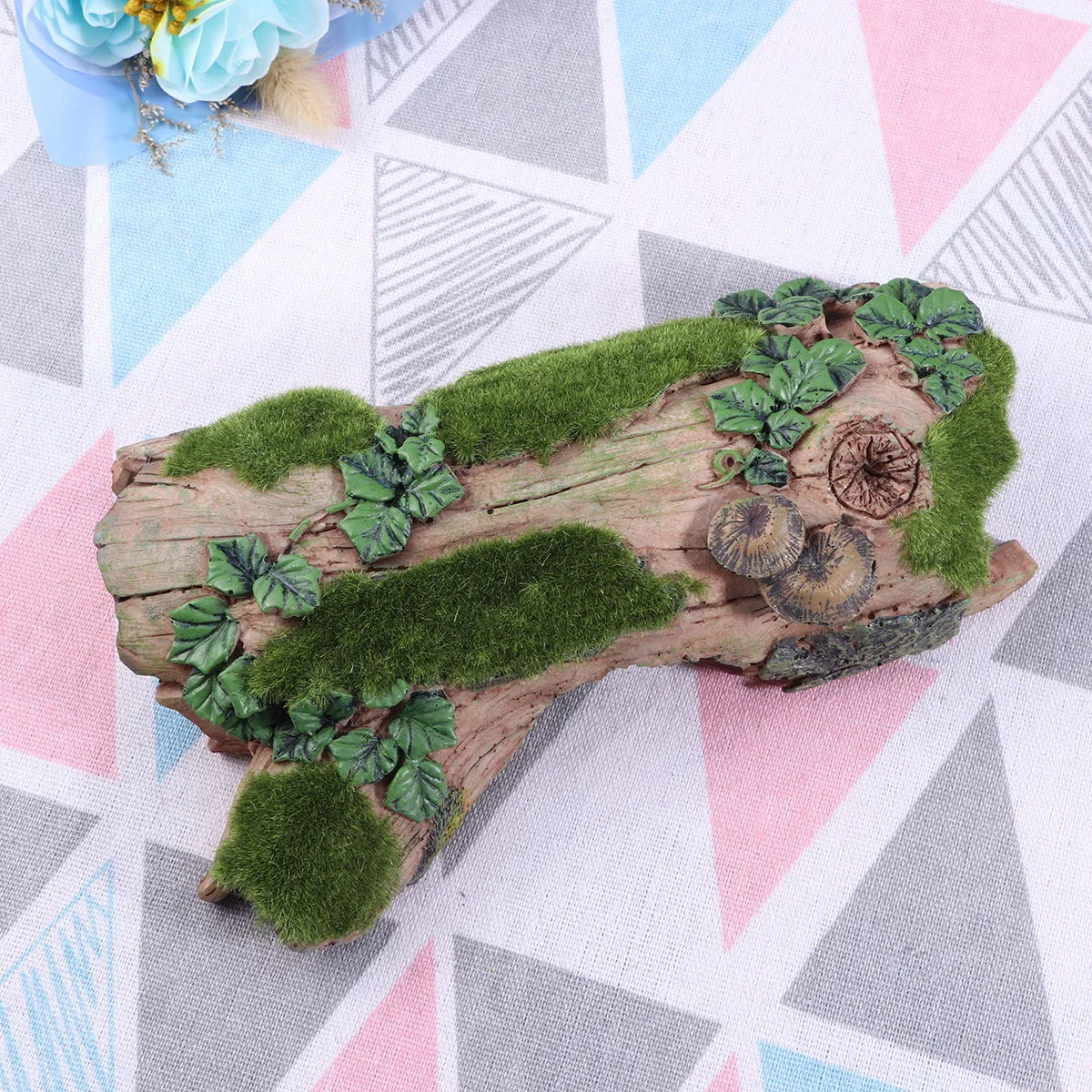 

1Pcs Reptile Turtle Resin Climbing Rockery Simulation Hill Cave Habitat Decoration for Aquarium Fish Tank Climbing Rockery