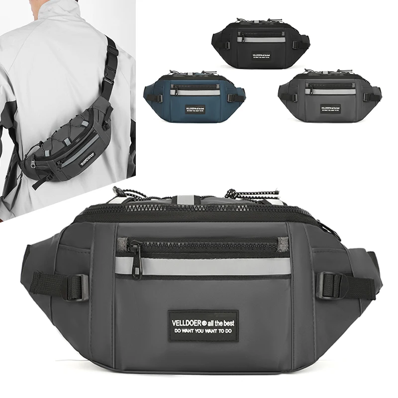 

Multi Functional Men's Chest Bag, Multi Compartment Storage,Men's Shoulder Bag,Suitable for Outdoor Sports,Cycling,Daily Outings