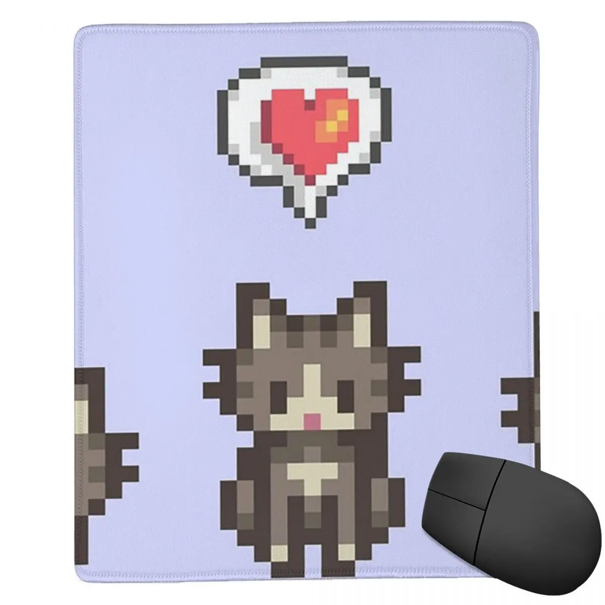 Stardew Valley GreyGray Cat Mouse Pad Computer Keyboard Mouse Mat Gaming PC Laptop Desk Mat Office Accessories