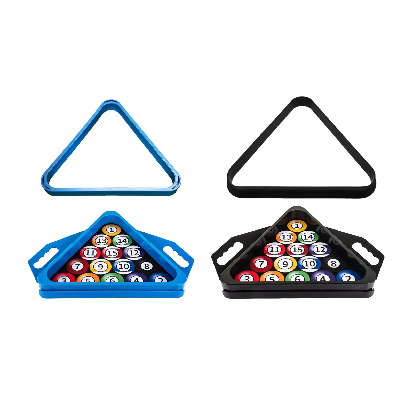 

Бильярдная треугольная стойка, аксессуары, легкая женская и мужская треугольная стойка для снукера для клубных залов у бассейна, спортивная тренировка в бильярдной комнате