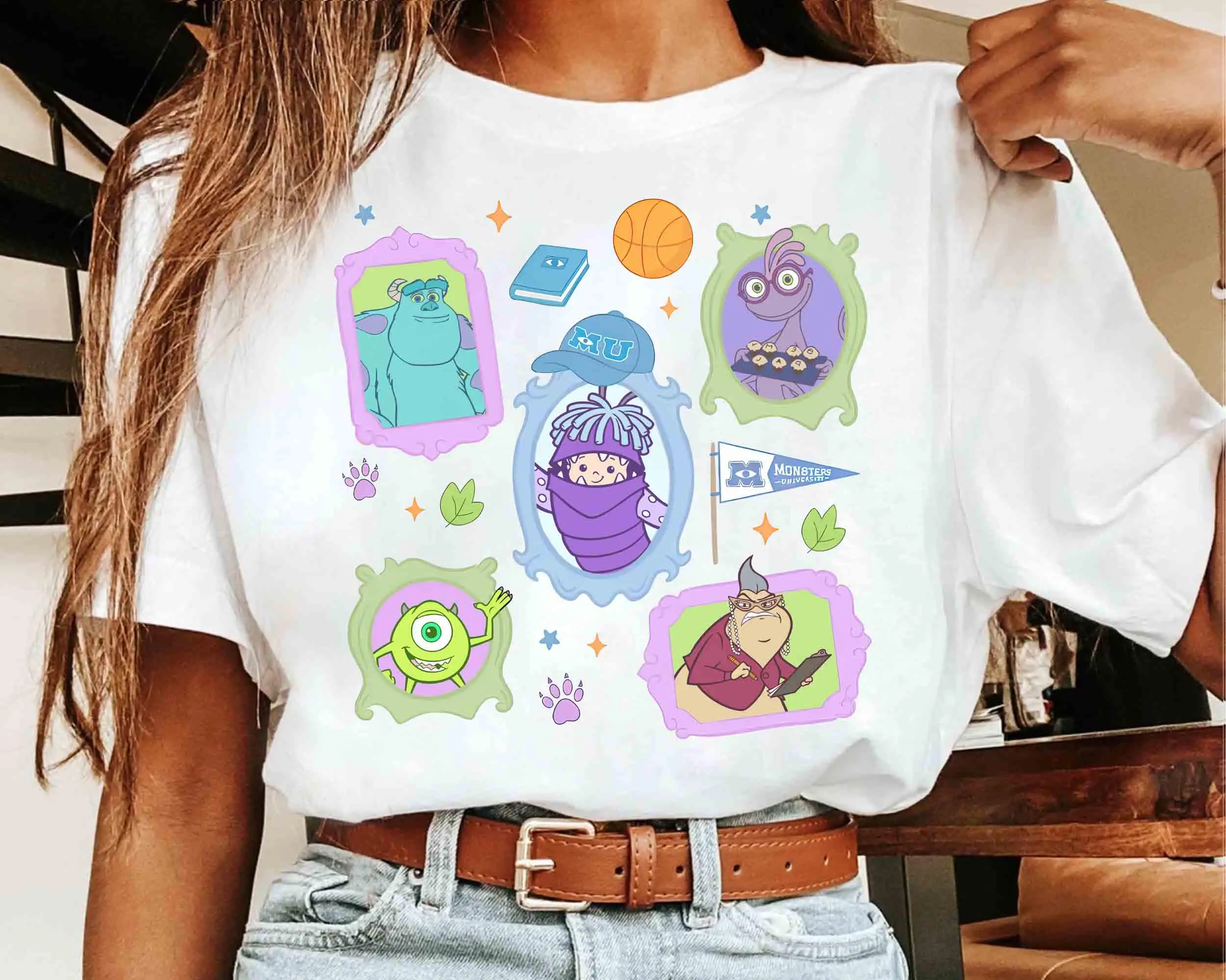 2025 صيف جديد كوكيت الانحناء الوحش جامعة تي شيرت سولي والدراجة وحوش Inc تي شيرت الأسرة 2025 رحلة القطن تي شيرت #1